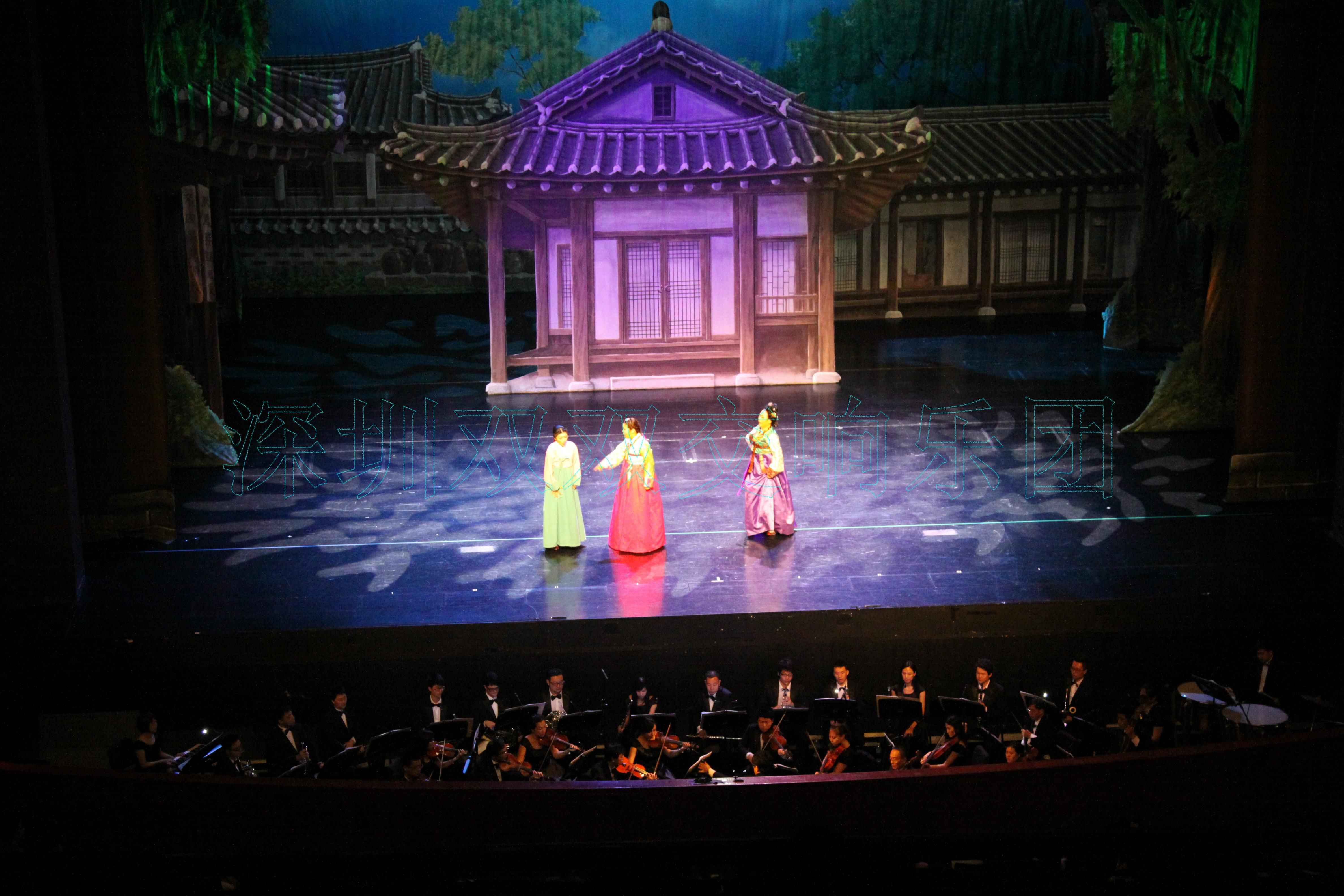 为韩国新首尔歌剧团歌剧“嫁人的日子”全程伴奏